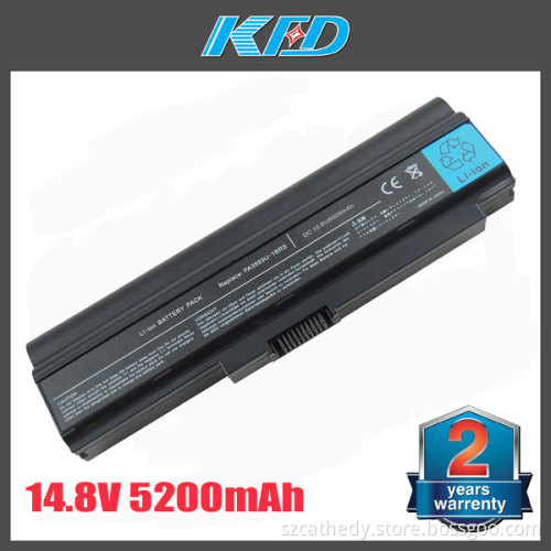 12 Months Warranty Replacement Laptop Battery for Toshiba Notebook Battery 6cells